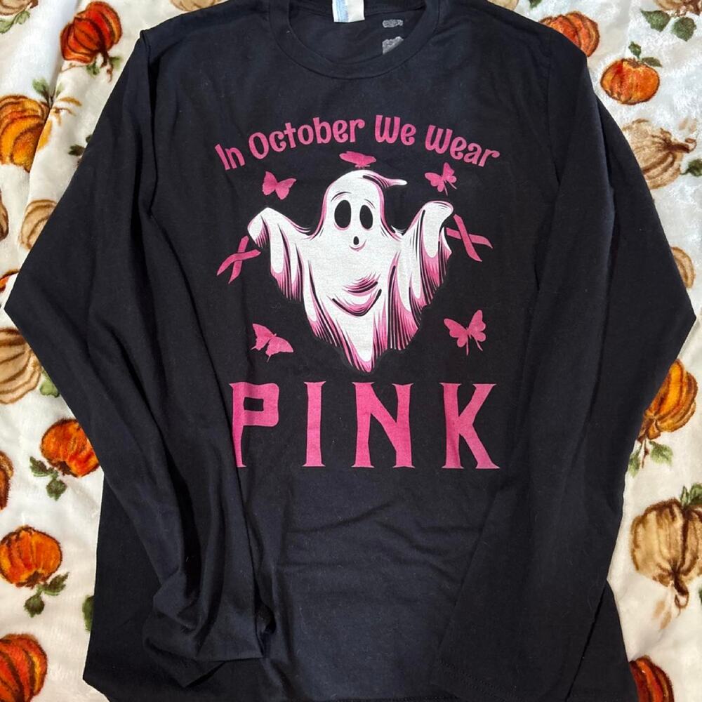 Black long sleeve shirt with